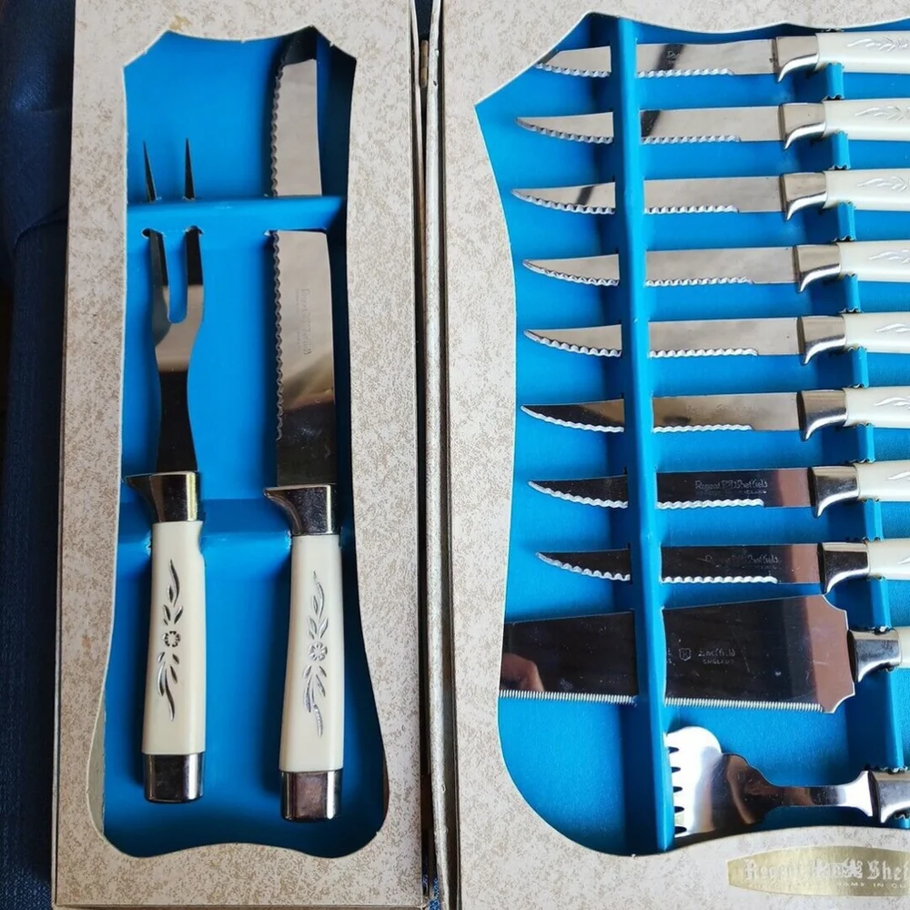 Sheffield English Stainless Steel 19 Piece Cutlery Set